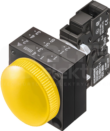 SIRIUS 22mm 24VAC/DC czerwony Lampka sygnalizacyjna