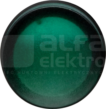 SIRIUS 22mm zielony Guzik wysoki