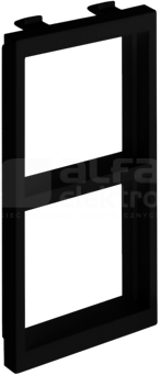 CONNECT szary grafit Adapter podwójny