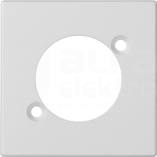 CONNECT czysty biały Plakietka gniazda XLR