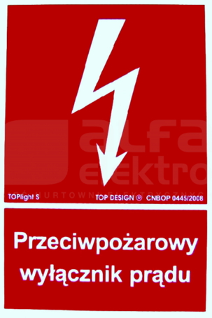 PPOŻ-7223/P01 tabliczka Akcesoria