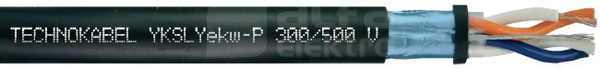 YKSLYekw-p 18x2x0,5 /500V Kabel sygnalizacyjny parowany ekranowany