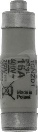 D01 16A T gL/gG 400VAC E14 Wkładka bezpiecznikowa D0