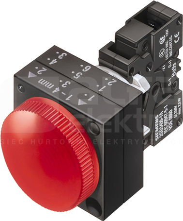SIRIUS 22mm 230VAC niebieski Lampka sygnalizacyjna