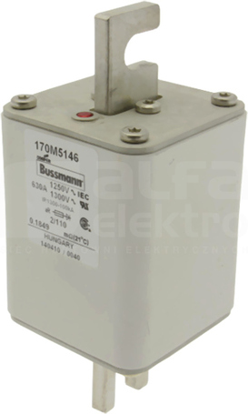 630A 1250V 2/110 aR Bezpiecznik