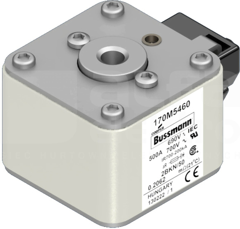 500A 690V 2BKN/50 AR UC Bezpiecznik