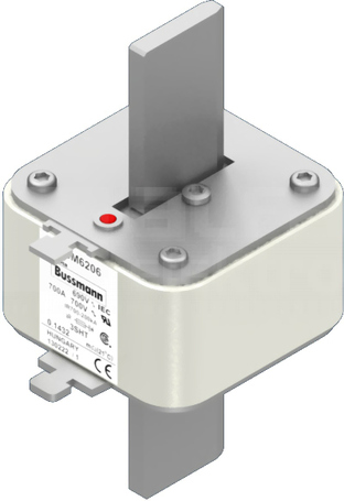 FUSE 700A 690V 3SHT AR UC Wkładka bezpiecznikowa