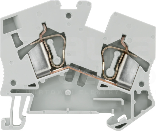 8WH25000AH00 0,2-6mm2 Zacisk przelotowy szary