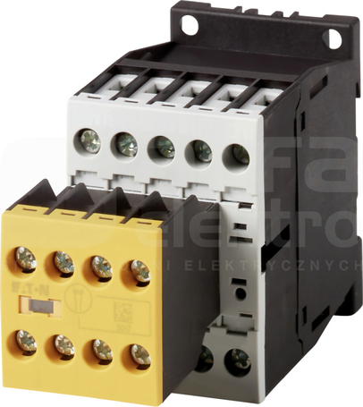DILMS12-23 12A 2NO+3NC 24VDC Stycznik mocy 3P