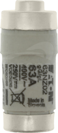 D02 63A T gL/gG 400VAC E18 Wkładka bezpiecznikowa D0