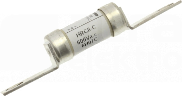 6H07C 6A 600VAC/250VDC Wkładka bezpiecznikowa