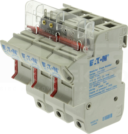 CH143DMSU-F 3P 50A 690VAC 14x51 Podstawa bezpiecznikowa