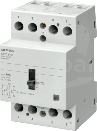 5TT58406 AC 230V 400V 40A Stycznik instalacyjny