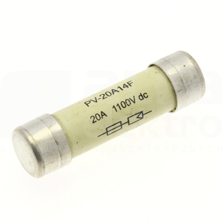 CH14x51 gPV 20A 1100V Wkładka bezpiecznikowa (PV)