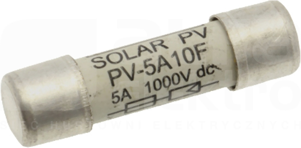 CH10x38 gPV 5A 1000V Wkładka bezpiecznikowa (PV)