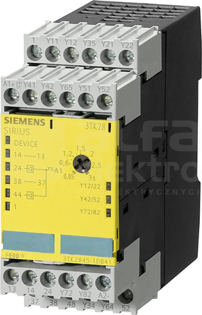 SIRIUS 45mm 24VDC Przekaźnik bezpieczeństwa