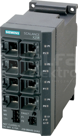 SIPLUS NET SCALANCE X208 Moduł komunikacyjny
