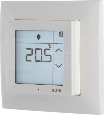 CPAD-00/198 biały Termostat z wyświetlaczem LCD