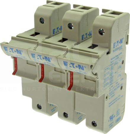 CH223DU 3P 125A 690V 22x58 Podstawa wkładki cylindrycznej
