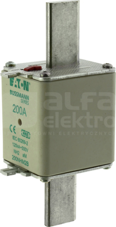 WT/NH-2 aM 200A 500V Wkładka bezpiecznikowa NH podw.wskaźnik