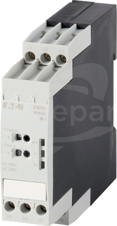 EMR6-W400-M-1 400VAC Przekaźnik kontroli napięcia zał/wył.z opóźnieniem