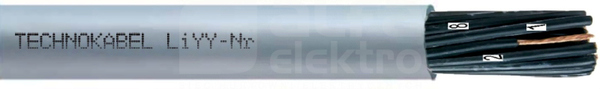 LIYY 20x0,75 /300V nr szary Przewód do elektroniki