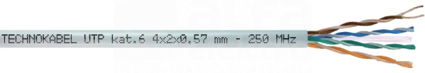 UTP 4x2x0,57 kat.6 Przewód teleinformatyczny