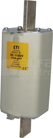 NH1XL 200A gR 1100VDC Wkładka bezpiecznikowa