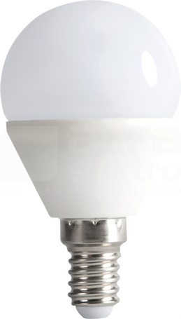 BILO 6,5W/4000K E14 600lm kulka Źródło LED (F)