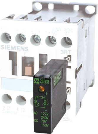 Warystor LED230VAC/DC Tłumik do stycznika Siemens