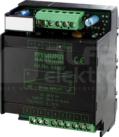 MPUUW 0-10V/0-10V 300mA Przetwornik analogowy