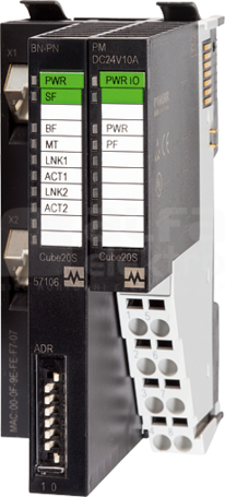 CUBE20S PROFINET Węzeł sieciowy