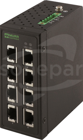 Tree 8TX Metal Switch niezarządzalny