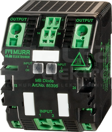 MB DIODE 24VDC 2x20A/24VDC 20-40A Moduł redundantny