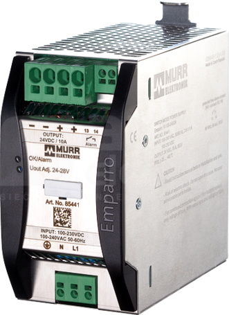 EMPARRO 100-240VAC/24-28VDC 10A Zasilacz impulsowy 1-fazowy