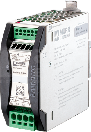 EMPARRO 360-500VAC/24-28VDC 5A Zasilacz 3-fazowy