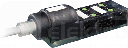 EXACT8 4xM8 3P przewód PUR/PVC 4x0,34+2x0,75 15m Moduł pasywny