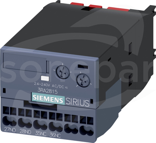 1NC+1NO 0,05-100s 24-240VAC/DC 50/60Hz Półprzewodnikowy styk pomocniczy zwłoczny