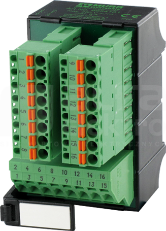 LUGS 16 250V 8A Moduł zaciski sprężynowe