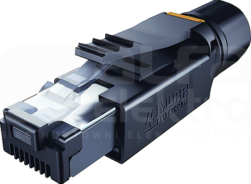 RJ45 PROFESSIONAL 4P PROFINET Wtyk męski prosty ekranowany