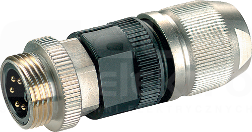 7/8 5P max.1,5mm2 6,8-9,5mm kod.A Wtyk męski prosty zaciski nożowe