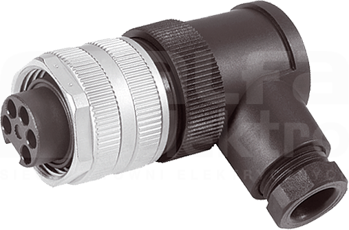 7/8 5P max.1,5mm2 6-8,7mm Wtyk żeński kątowy zaciski śrubowe