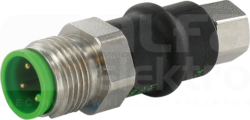 M12 male/M8 fermale 4p.1,2,3,4 V2A Adapter męski/żeński do rozdzielacza M12 4-piny