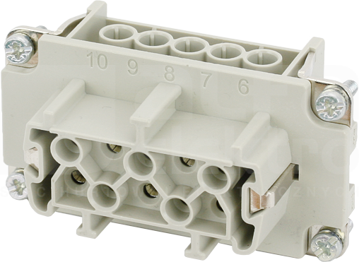 MODLINK HEAVY B10 10-pin 500V 16A Wkładka żeńska złącza