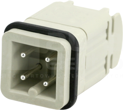 MODLINK HEAVY A3 3-pin 400V 10A Wkładka męska złącza