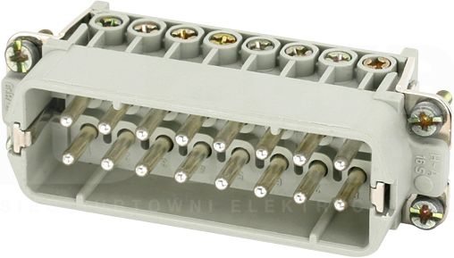 MODLINK HEAVY A16 16-pin 250V 16A Wkładka męska złącza