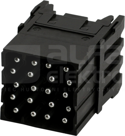 MODLINK HEAVY 20-pol. 500V 16A Wkładka męska
