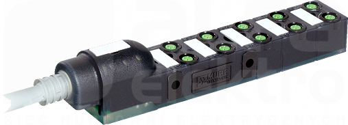 EXACT8 10xM8 3P przewód PUR 20x0,34+2x0,75 5m Moduł pasywny