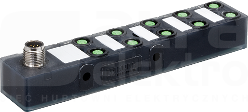 EXACT8 10xM8 3P wyjście M12 Moduł pasywny