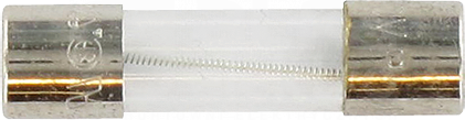 5x20mm 2A 400VDC/500VAC (8szt) Wkładka topikowa cylindryczna